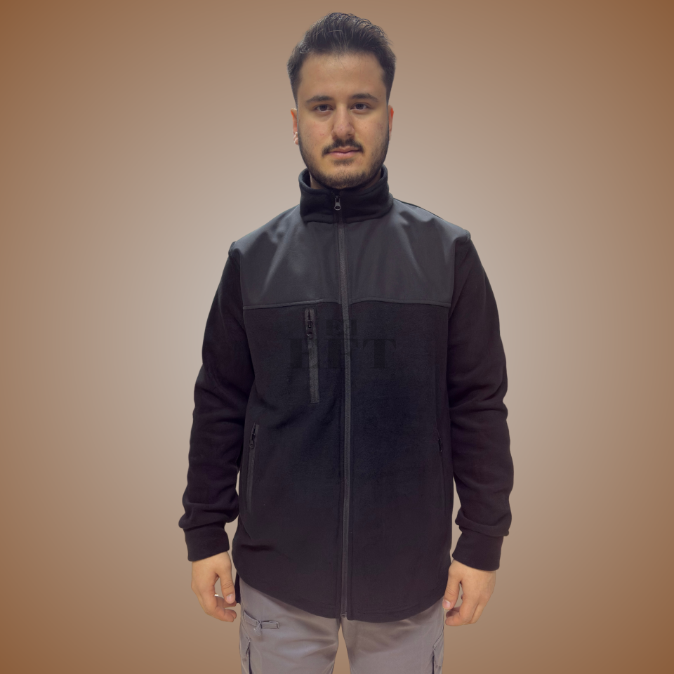 SİYAH POLAR CEKET SOFTSHELLİ