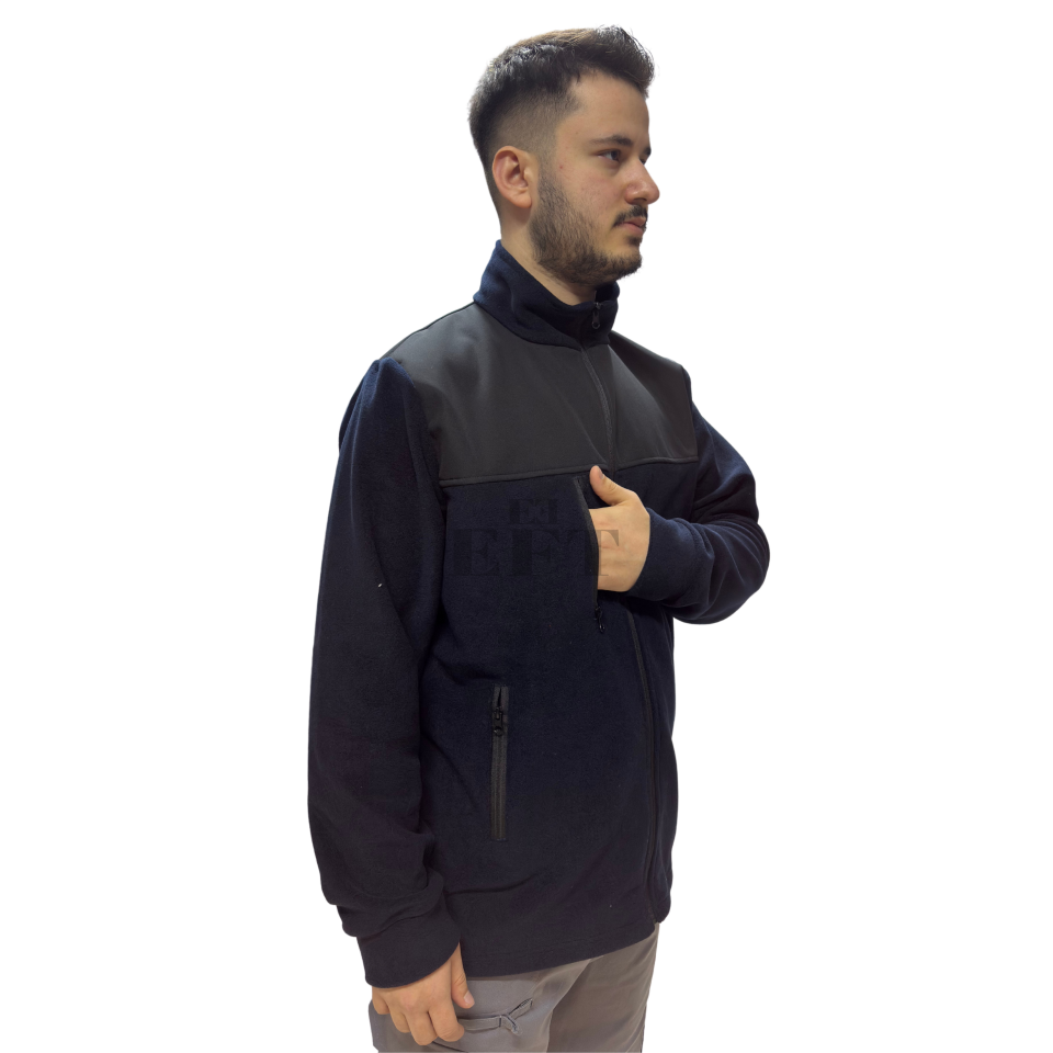 LACİVERT POLAR CEKET SOFTSHELLİ