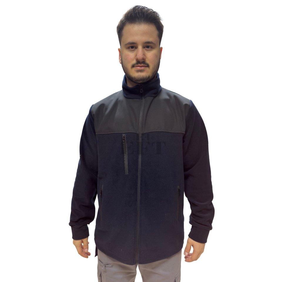 LACİVERT POLAR CEKET SOFTSHELLİ