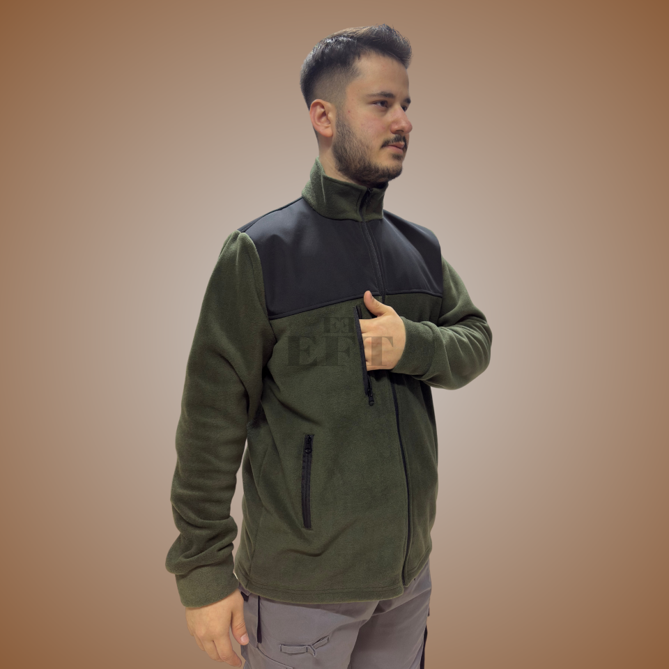 HAKİ POLAR CEKET MODELLERİ SOFTSHELLİ