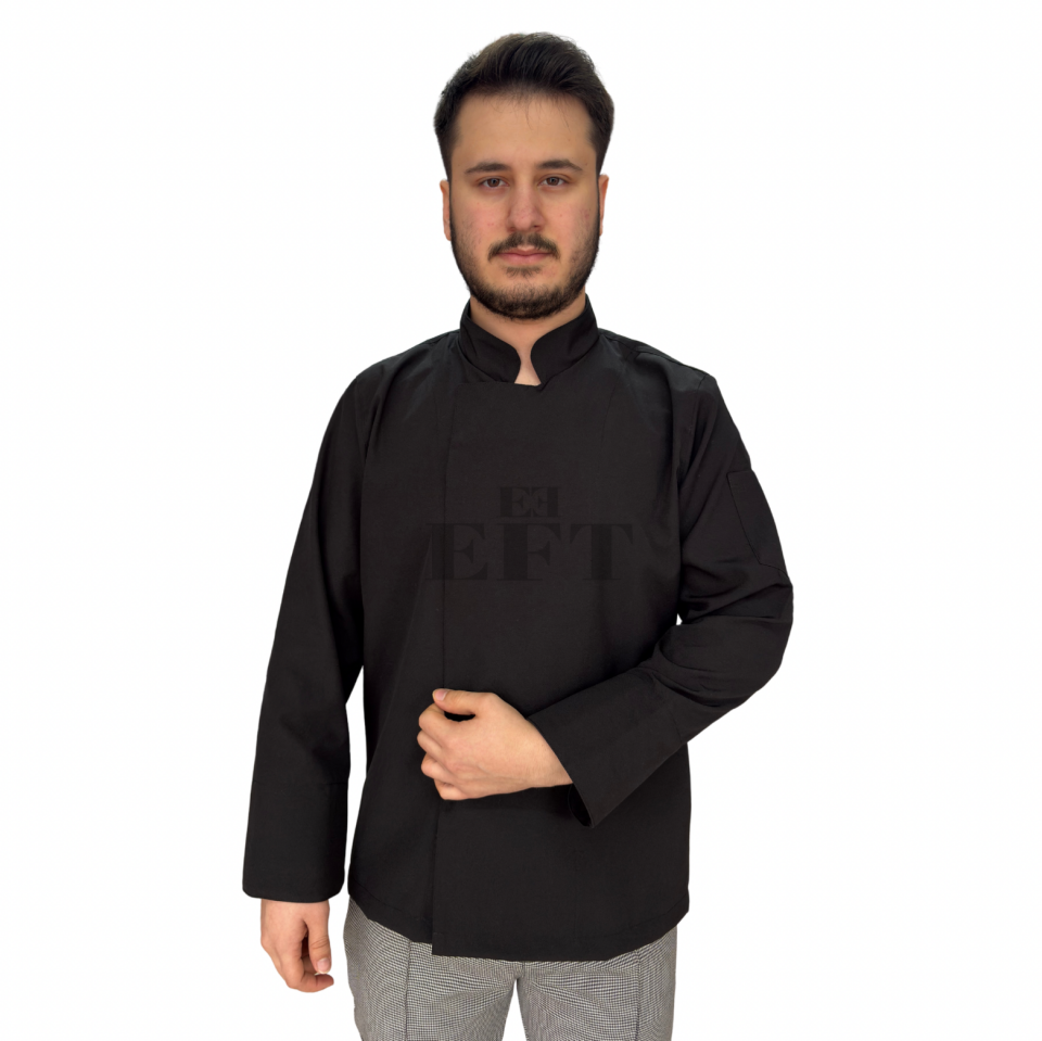 SİYAH KLASİK MODEL ŞEF CEKETİ