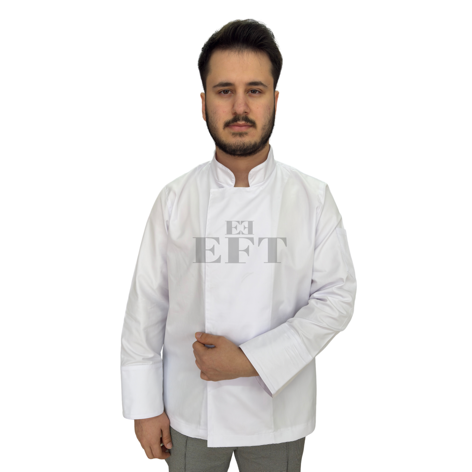 BEYAZ KLASİK MODEL ŞEF CEKETİ